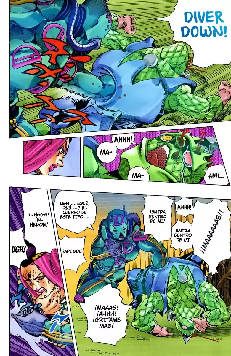 JoJo's Bizarre Adventure Parte 6: Stone Ocean Full Color Capitulo 79: ¡Aquí Viene Yo-Yo Ma! parte 2 página 11