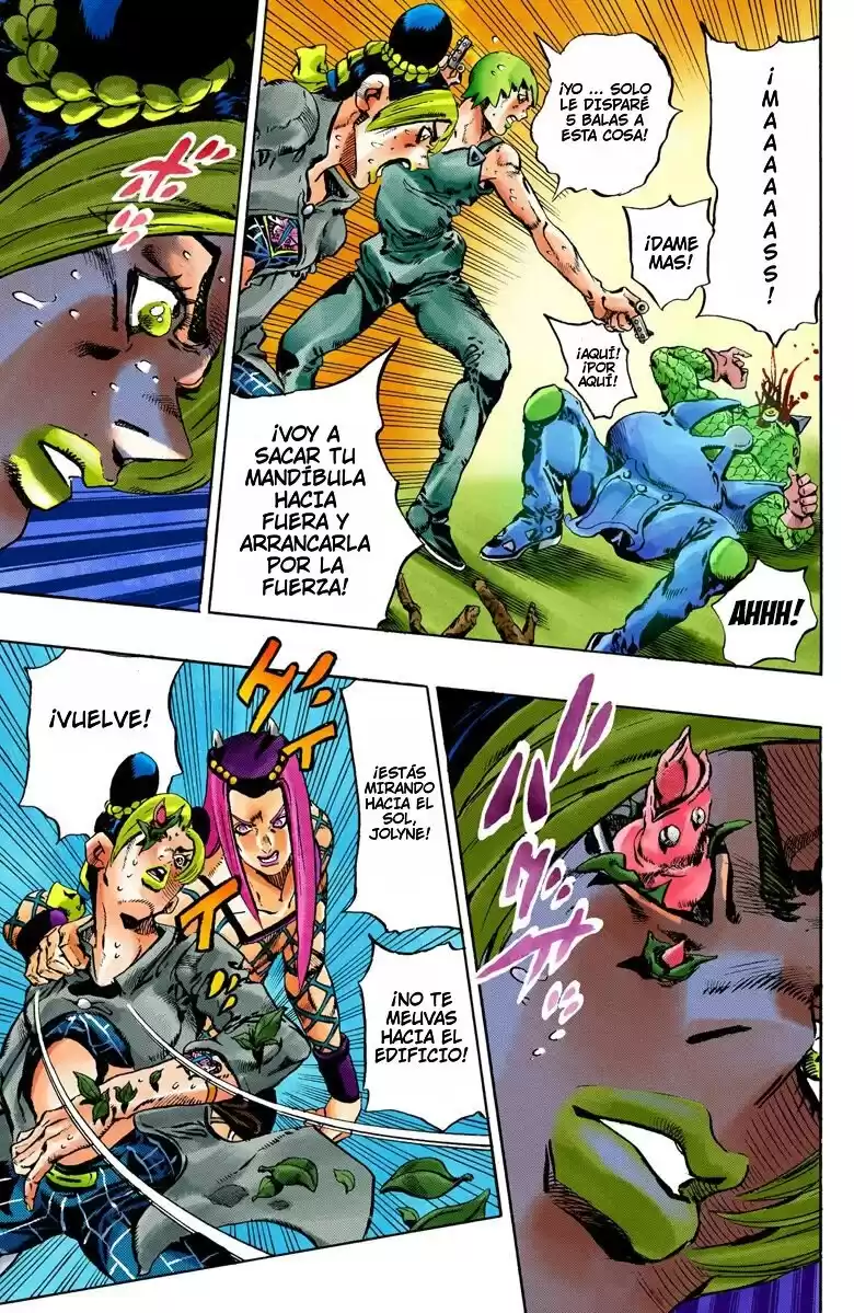 JoJo's Bizarre Adventure Parte 6: Stone Ocean Full Color Capitulo 79: ¡Aquí Viene Yo-Yo Ma! parte 2 página 14