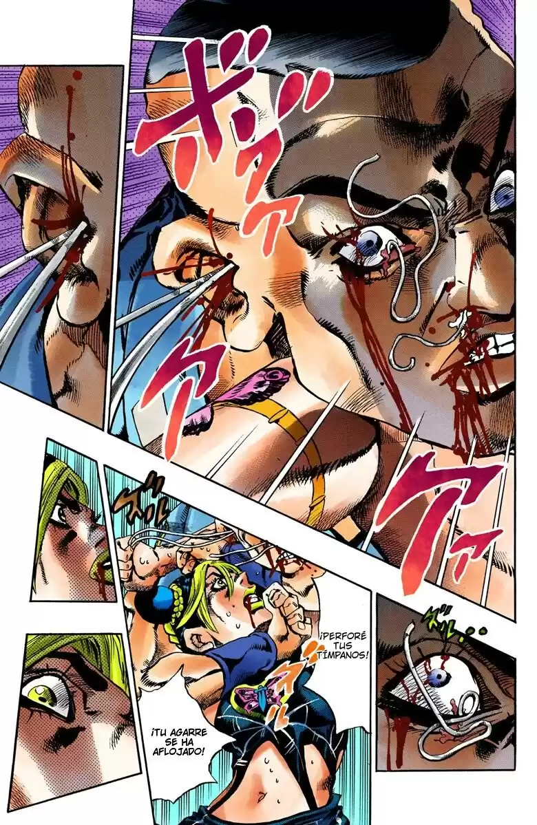 JoJo's Bizarre Adventure Parte 6: Stone Ocean Full Color Capitulo 64: El Secreto del Guardia Westwood parte 5 página 10