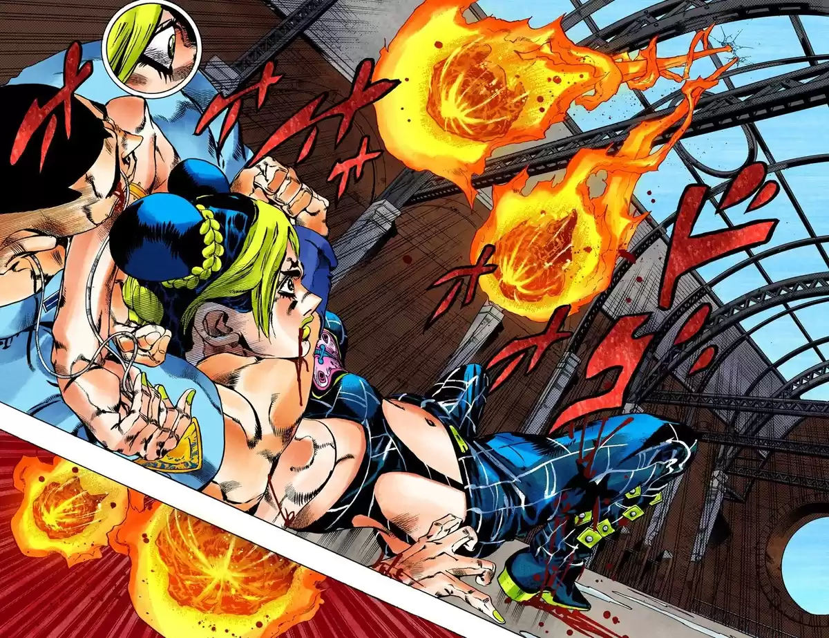 JoJo's Bizarre Adventure Parte 6: Stone Ocean Full Color Capitulo 64: El Secreto del Guardia Westwood parte 5 página 11