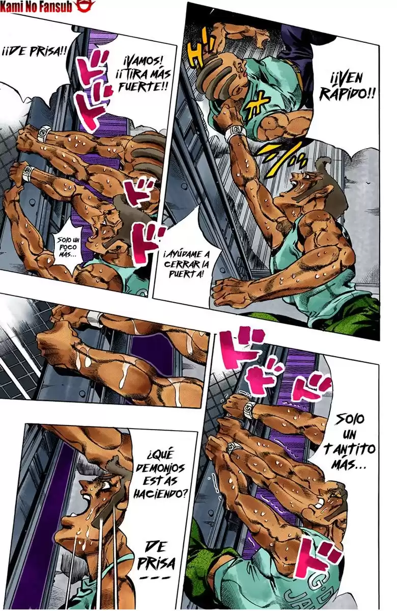 JoJo's Bizarre Adventure Parte 6: Stone Ocean Full Color Capitulo 26: ¡Son Seis! Parte 1 página 5