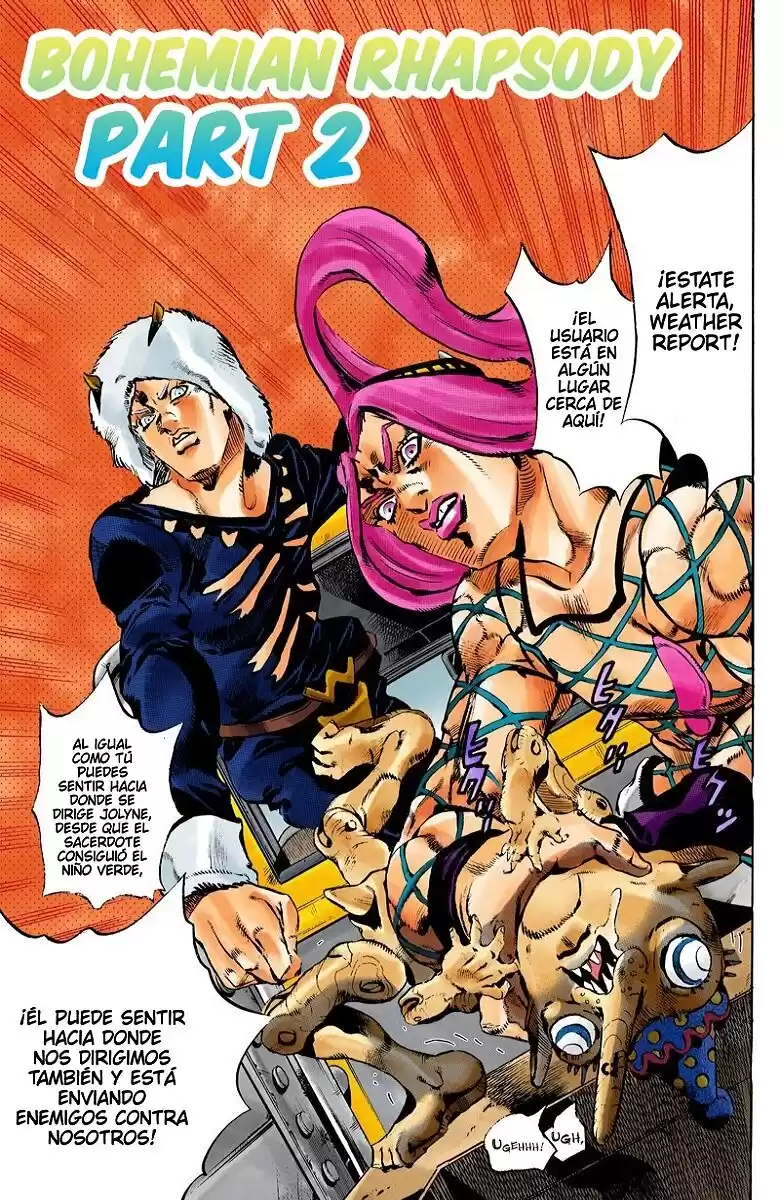 JoJo's Bizarre Adventure Parte 6: Stone Ocean Full Color Capitulo 105: Bohemian Rhapsody parte 2 página 1