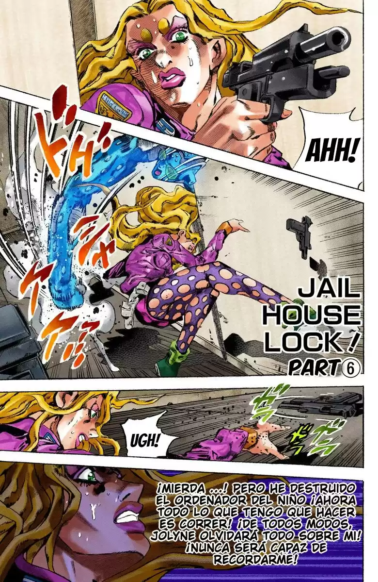 JoJo's Bizarre Adventure Parte 6: Stone Ocean Full Color Capitulo 101: ¡Jail House Lock! parte 6 página 1