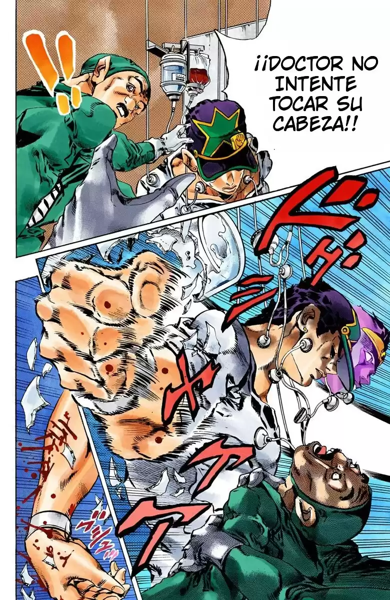 JoJo's Bizarre Adventure Parte 6: Stone Ocean Full Color Capitulo 75: Padre: Jotaro Kujo, Hija: Jolyne Cujoh página 5