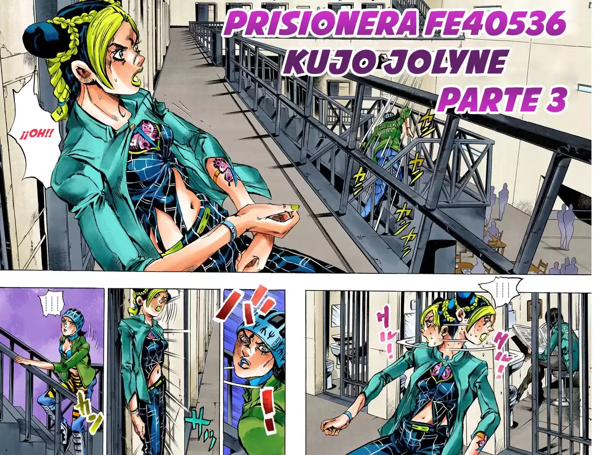 JoJo's Bizarre Adventure Parte 6: Stone Ocean Full Color Capitulo 6: Prisionera FE40536 parte 3 página 2