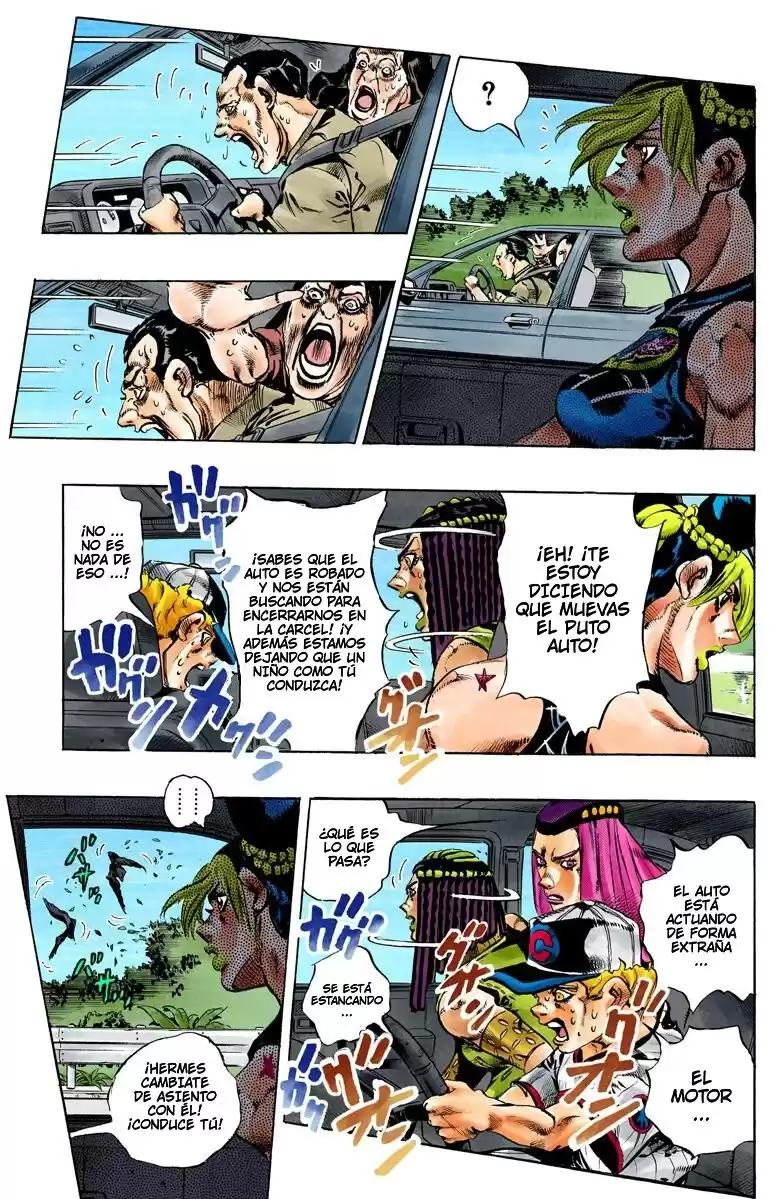 JoJo's Bizarre Adventure Parte 6: Stone Ocean Full Color Capitulo 139: La Gravedad de la Luna Nueva parte 1 página 5