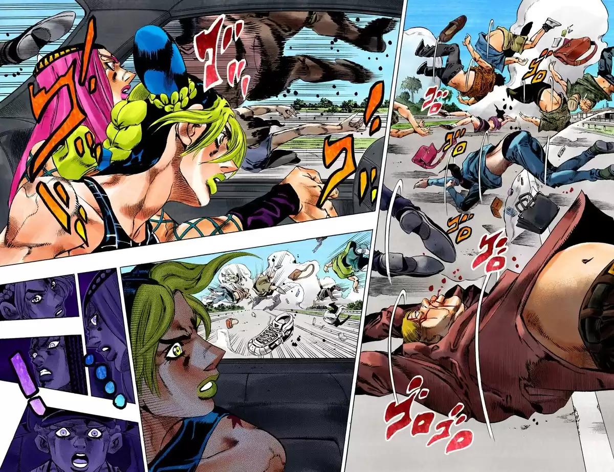 JoJo's Bizarre Adventure Parte 6: Stone Ocean Full Color Capitulo 139: La Gravedad de la Luna Nueva parte 1 página 8