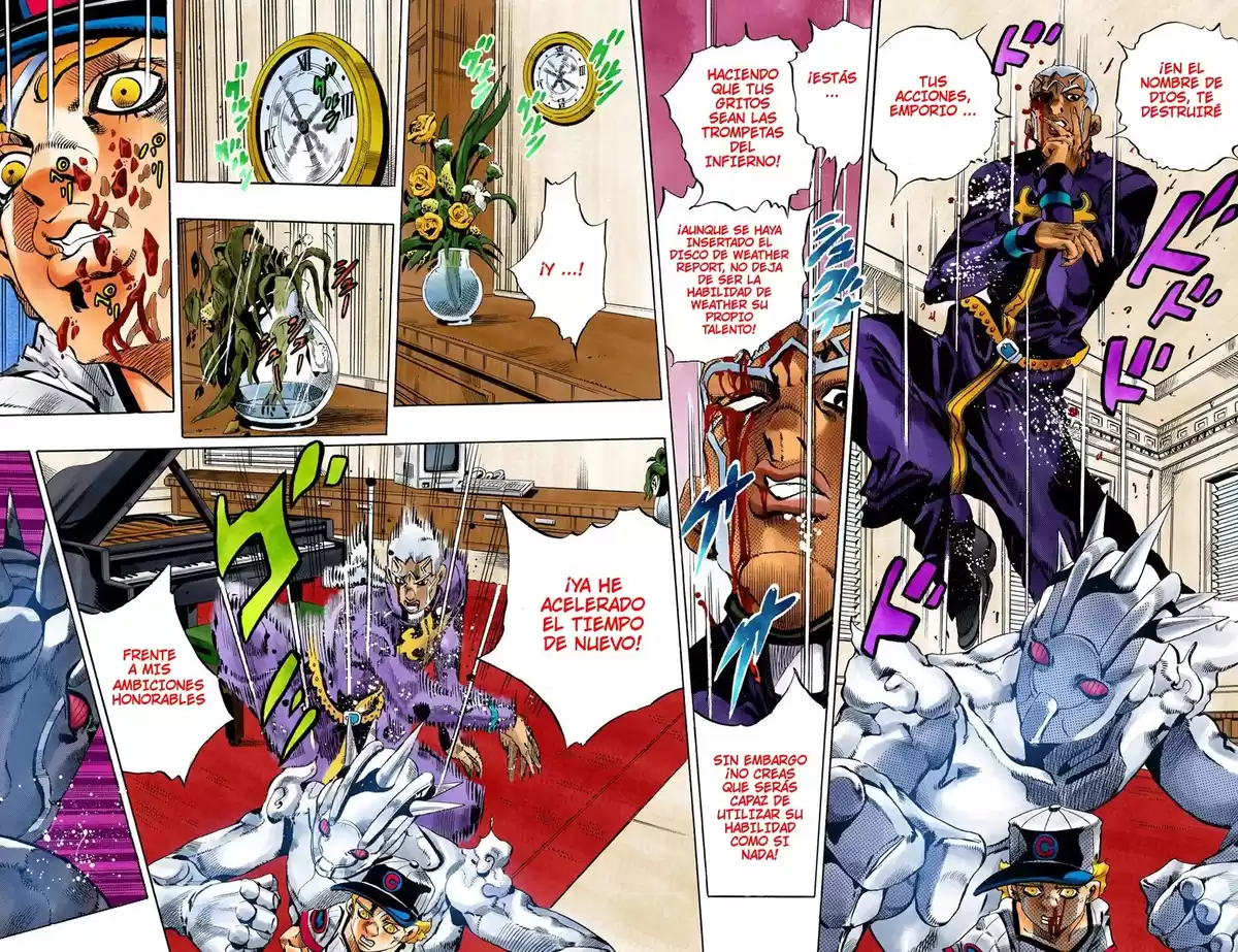 JoJo's Bizarre Adventure Parte 6: Stone Ocean Full Color Capitulo 158: What a Wonderful World página 2