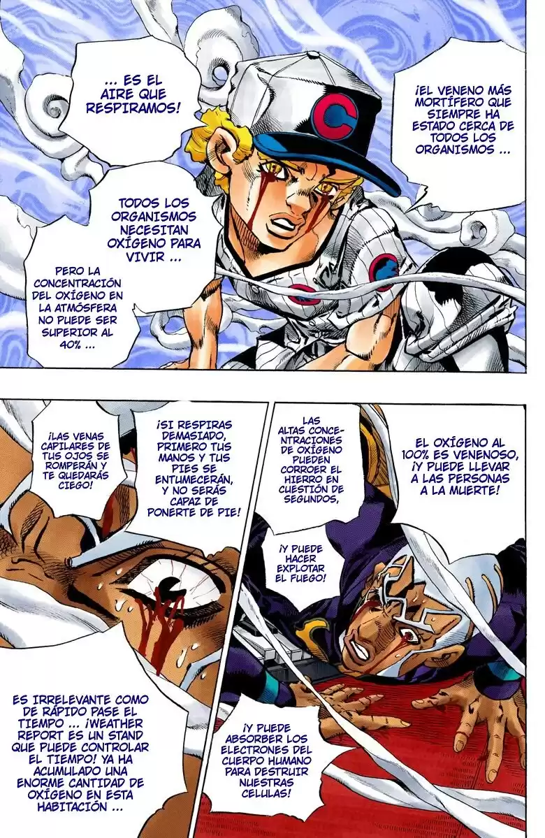 JoJo's Bizarre Adventure Parte 6: Stone Ocean Full Color Capitulo 158: What a Wonderful World página 6