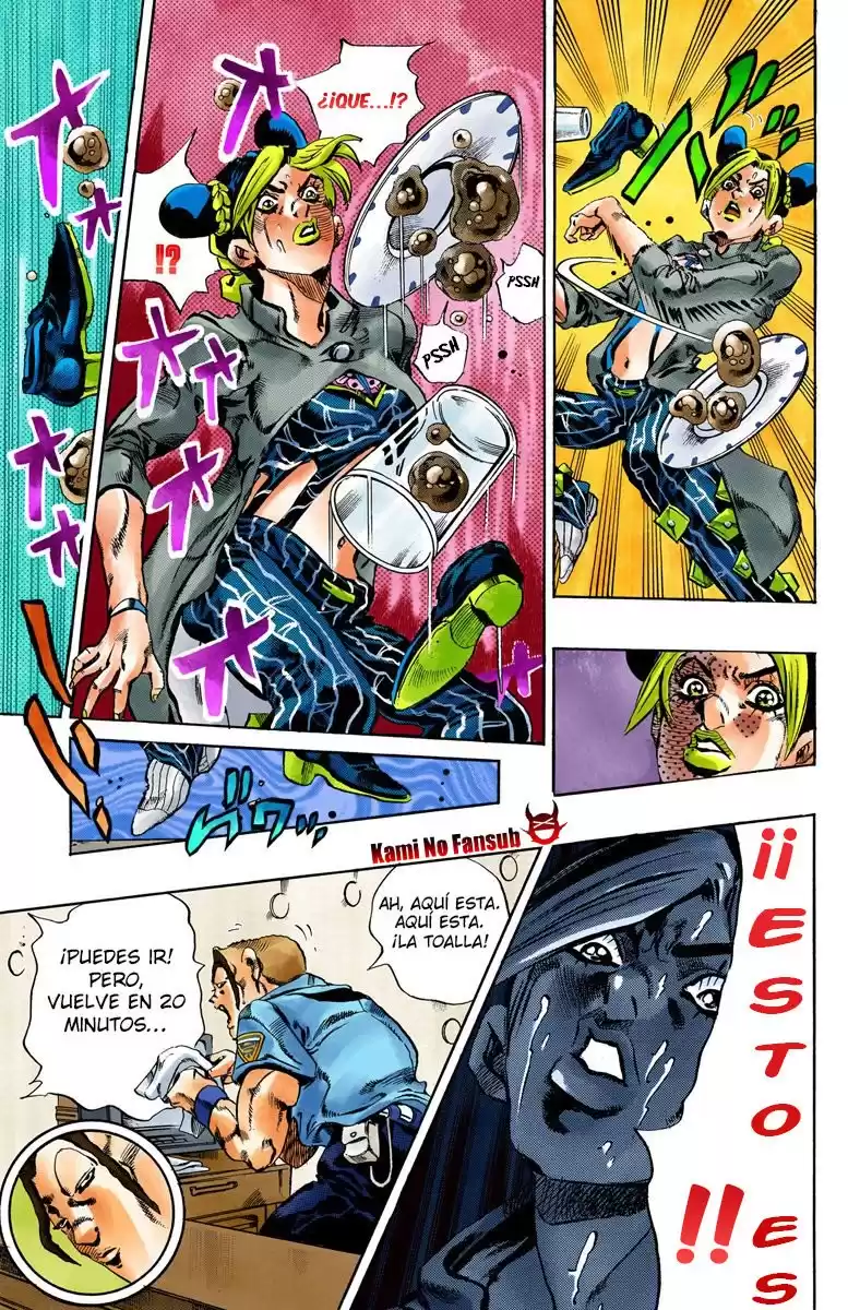 JoJo's Bizarre Adventure Parte 6: Stone Ocean Full Color Capitulo 41: Operación: Savage Garden parte 2 página 13