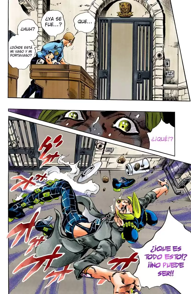 JoJo's Bizarre Adventure Parte 6: Stone Ocean Full Color Capitulo 41: Operación: Savage Garden parte 2 página 14