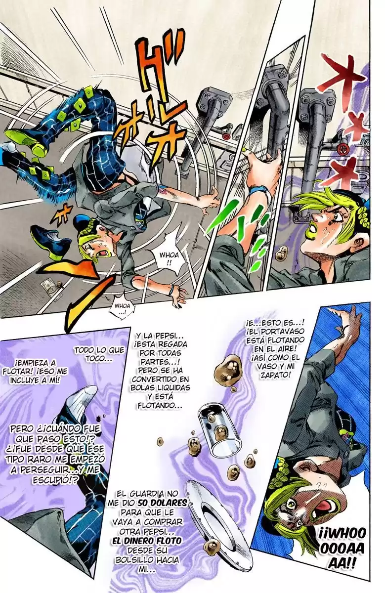 JoJo's Bizarre Adventure Parte 6: Stone Ocean Full Color Capitulo 41: Operación: Savage Garden parte 2 página 15