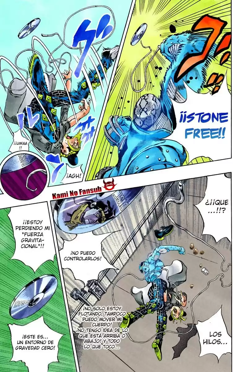 JoJo's Bizarre Adventure Parte 6: Stone Ocean Full Color Capitulo 41: Operación: Savage Garden parte 2 página 17