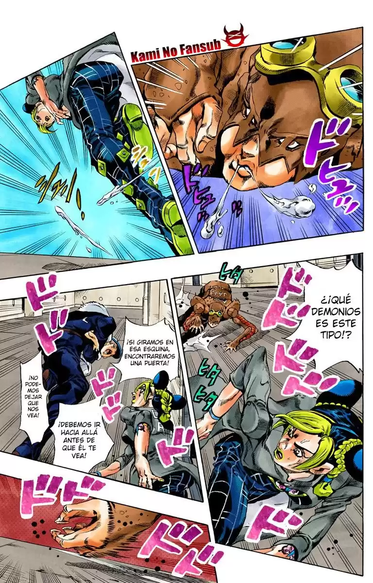 JoJo's Bizarre Adventure Parte 6: Stone Ocean Full Color Capitulo 41: Operación: Savage Garden parte 2 página 5