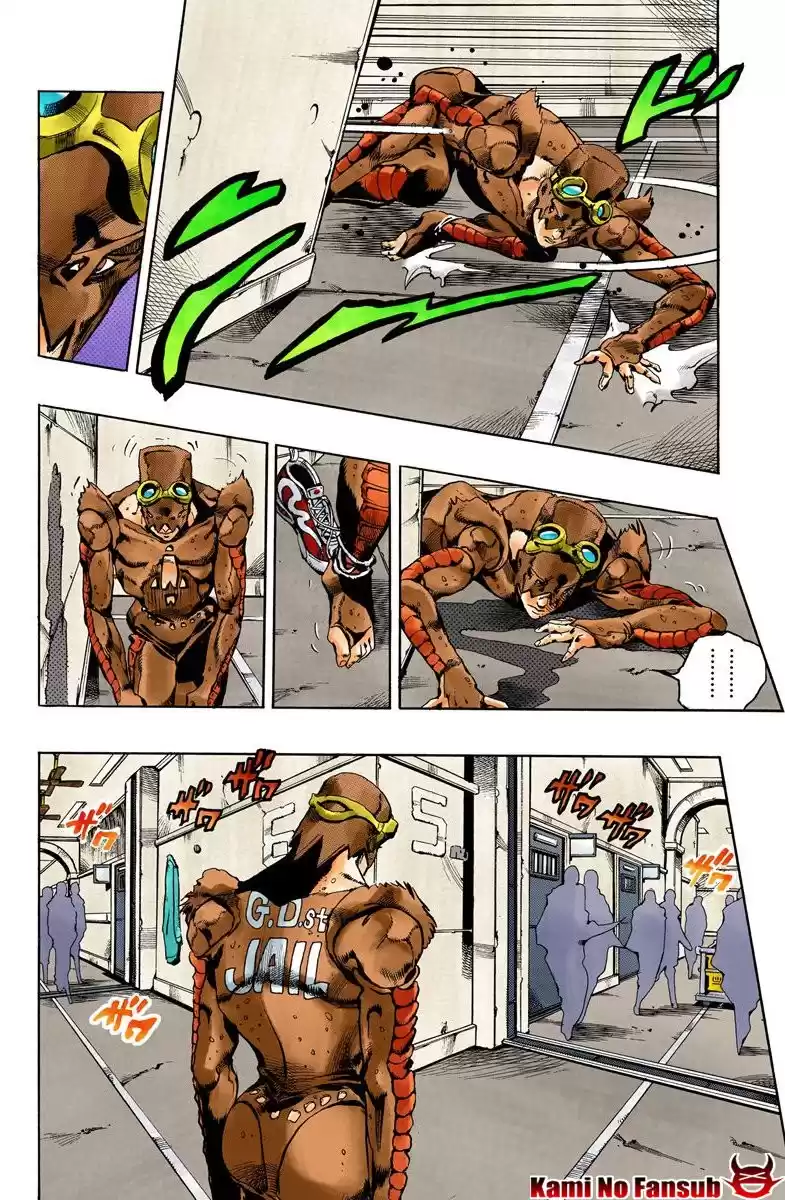 JoJo's Bizarre Adventure Parte 6: Stone Ocean Full Color Capitulo 41: Operación: Savage Garden parte 2 página 6