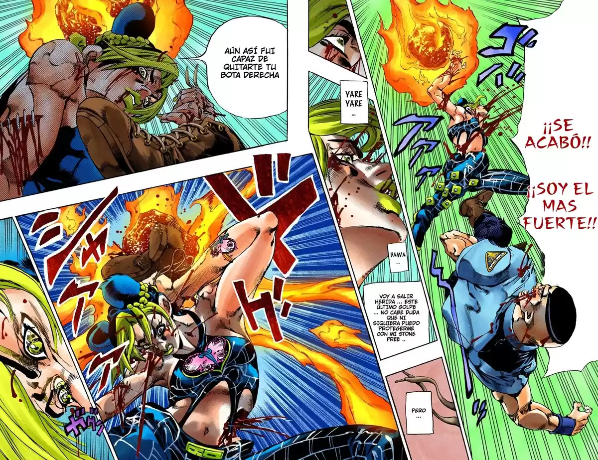 JoJo's Bizarre Adventure Parte 6: Stone Ocean Full Color Capitulo 66: El Secreto del Guardia Westwood parte 7 página 3