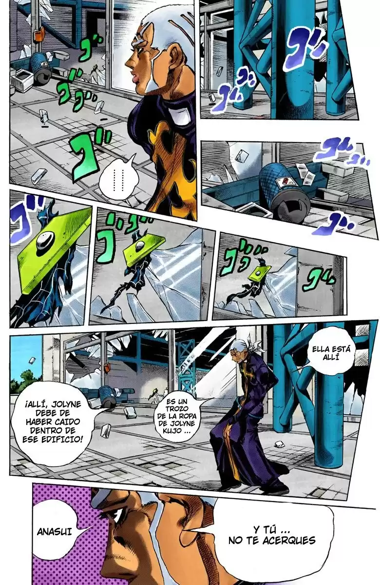 JoJo's Bizarre Adventure Parte 6: Stone Ocean Full Color Capitulo 145: C-Moon parte 5 página 5