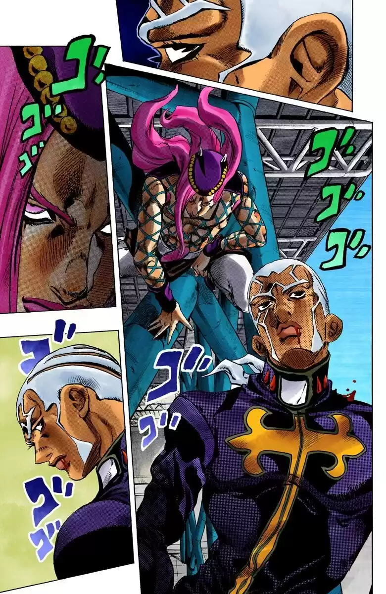 JoJo's Bizarre Adventure Parte 6: Stone Ocean Full Color Capitulo 145: C-Moon parte 5 página 6