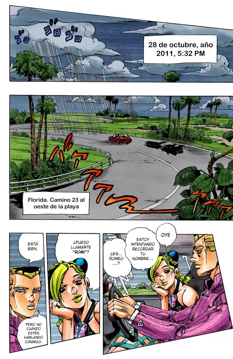 JoJo's Bizarre Adventure Parte 6: Stone Ocean Full Color Capitulo 2: Stone Ocean parte 2 página 2