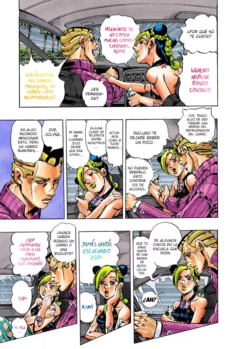 JoJo's Bizarre Adventure Parte 6: Stone Ocean Full Color Capitulo 2: Stone Ocean parte 2 página 3