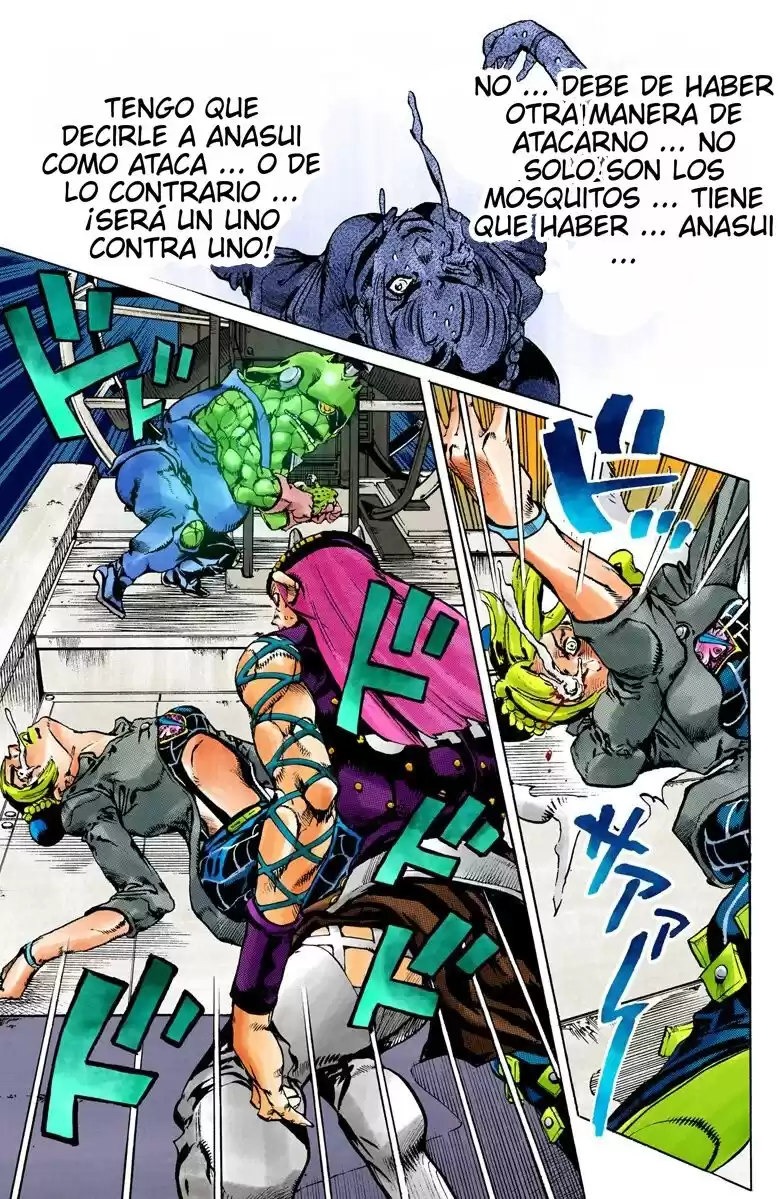 JoJo's Bizarre Adventure Parte 6: Stone Ocean Full Color Capitulo 82: ¡Aquí Viene Yo-Yo Ma! parte 5 página 10