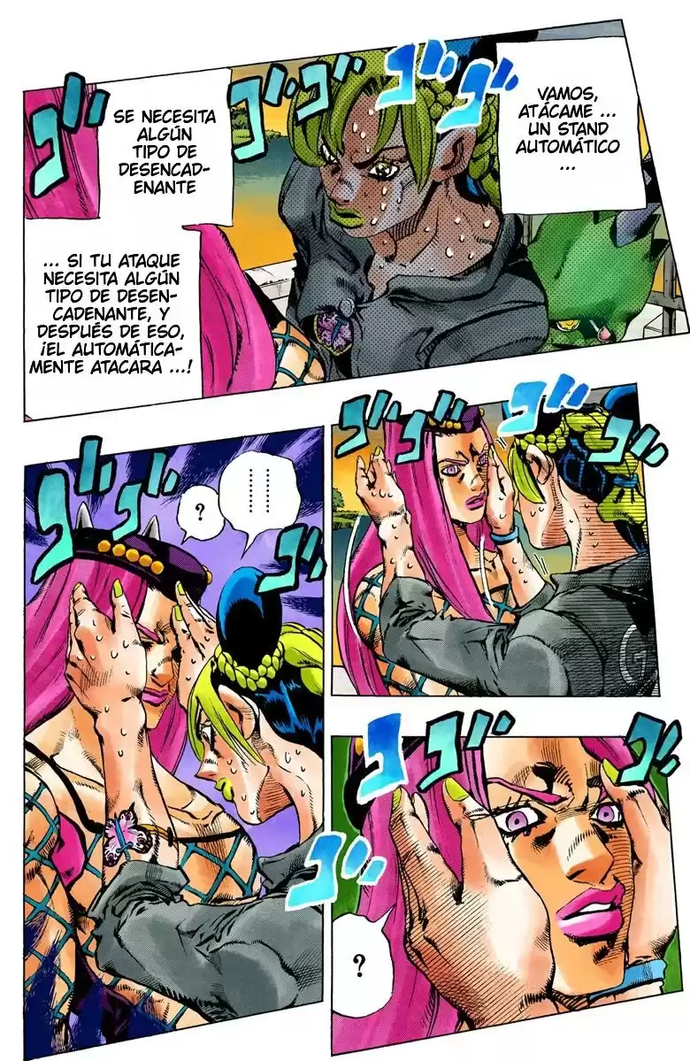 JoJo's Bizarre Adventure Parte 6: Stone Ocean Full Color Capitulo 82: ¡Aquí Viene Yo-Yo Ma! parte 5 página 5