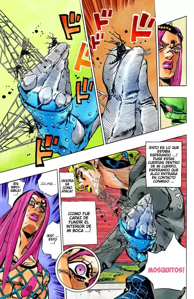 JoJo's Bizarre Adventure Parte 6: Stone Ocean Full Color Capitulo 82: ¡Aquí Viene Yo-Yo Ma! parte 5 página 8