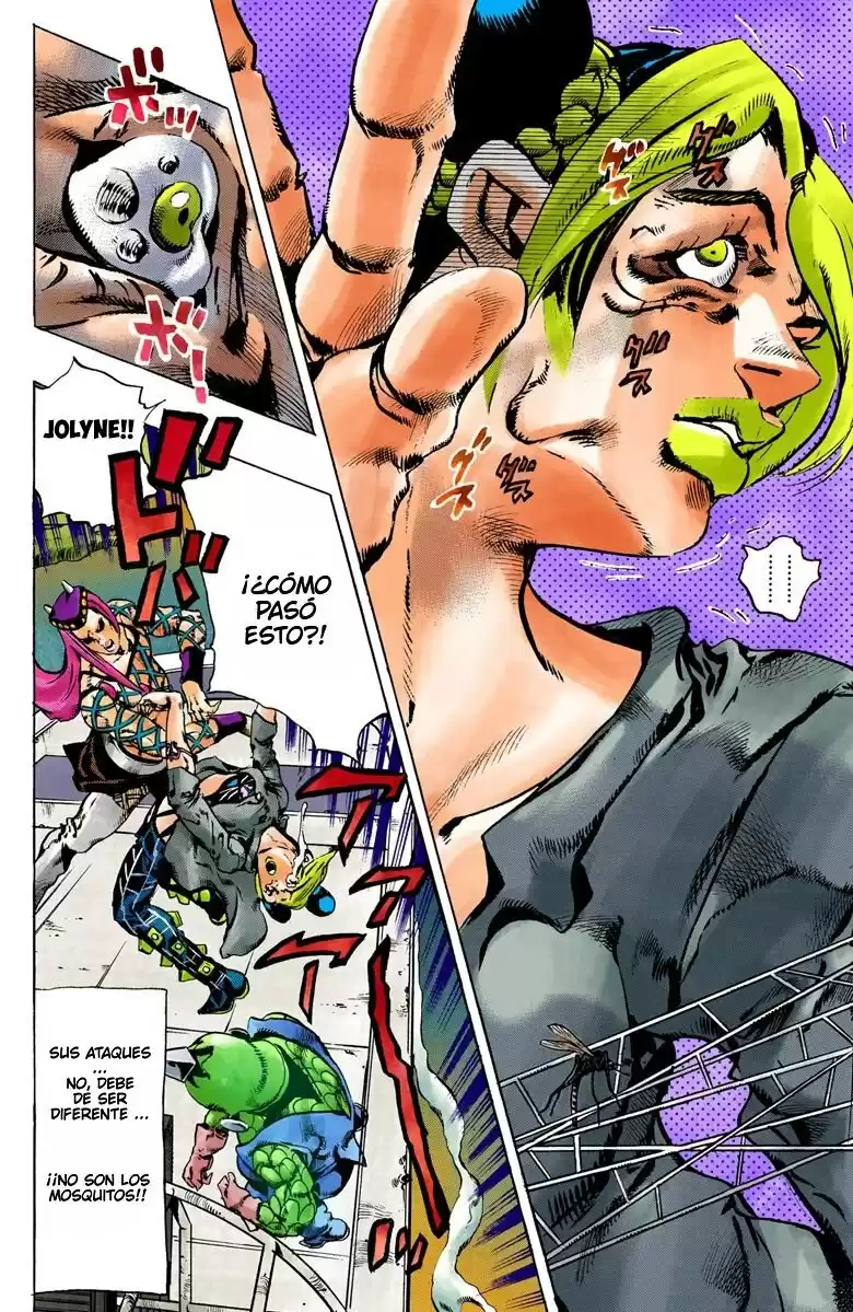 JoJo's Bizarre Adventure Parte 6: Stone Ocean Full Color Capitulo 82: ¡Aquí Viene Yo-Yo Ma! parte 5 página 9