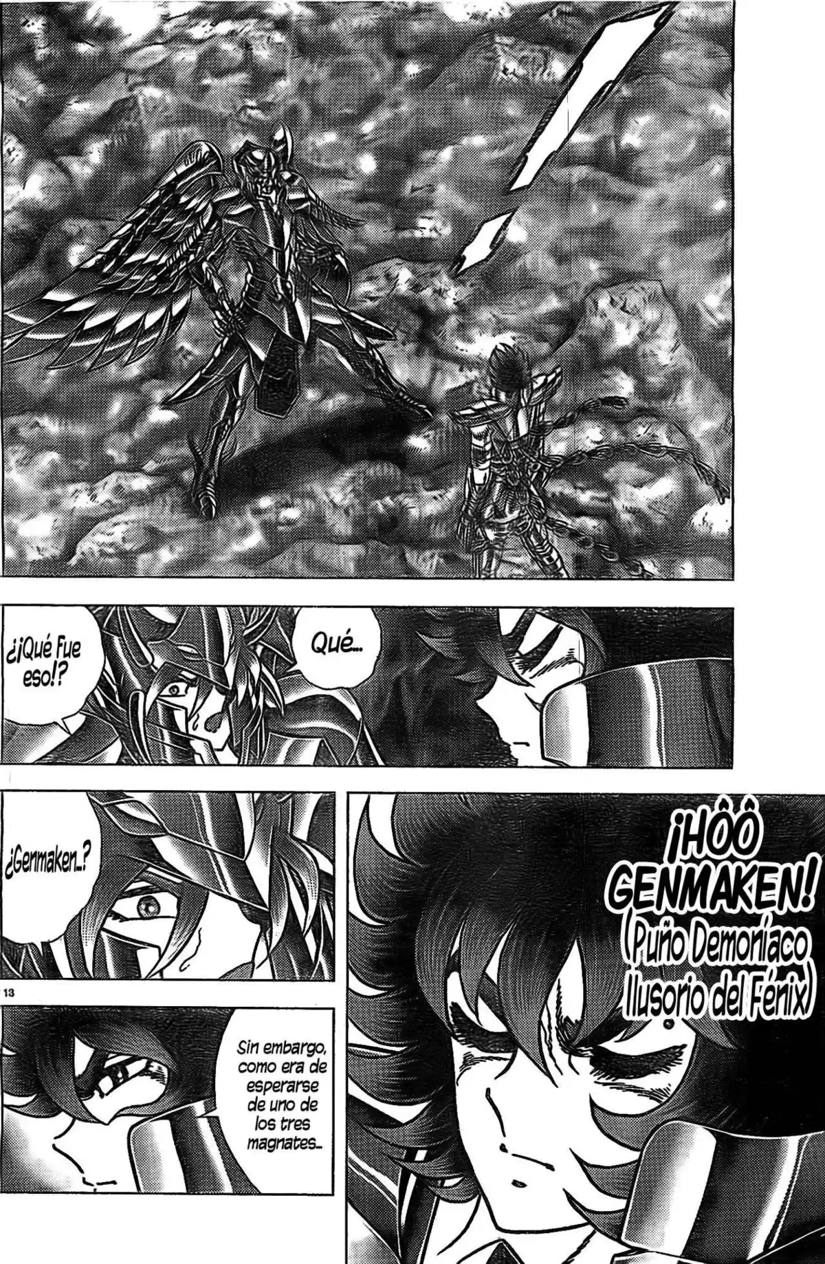 Saint Seiya: Next Dimension Capitulo 67: Bombardero de Durazno página 13