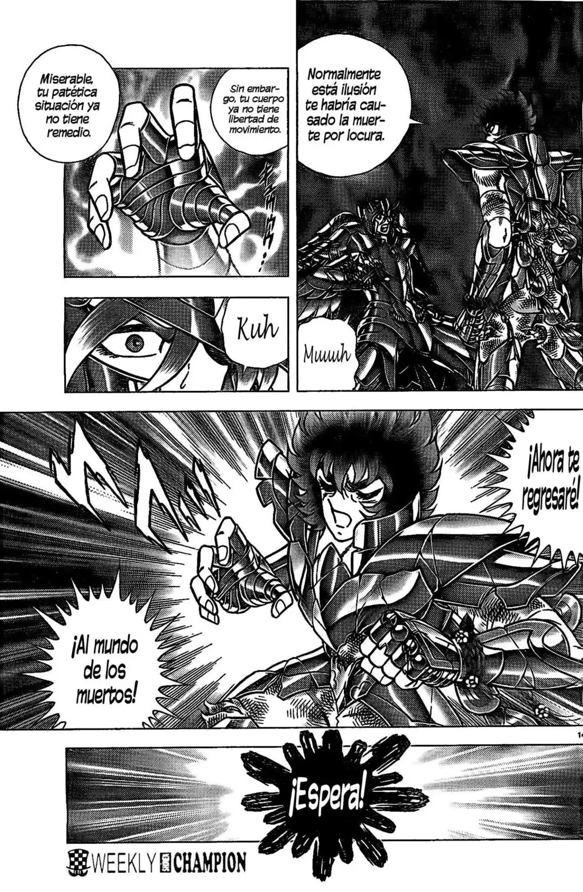 Saint Seiya: Next Dimension Capitulo 67: Bombardero de Durazno página 14