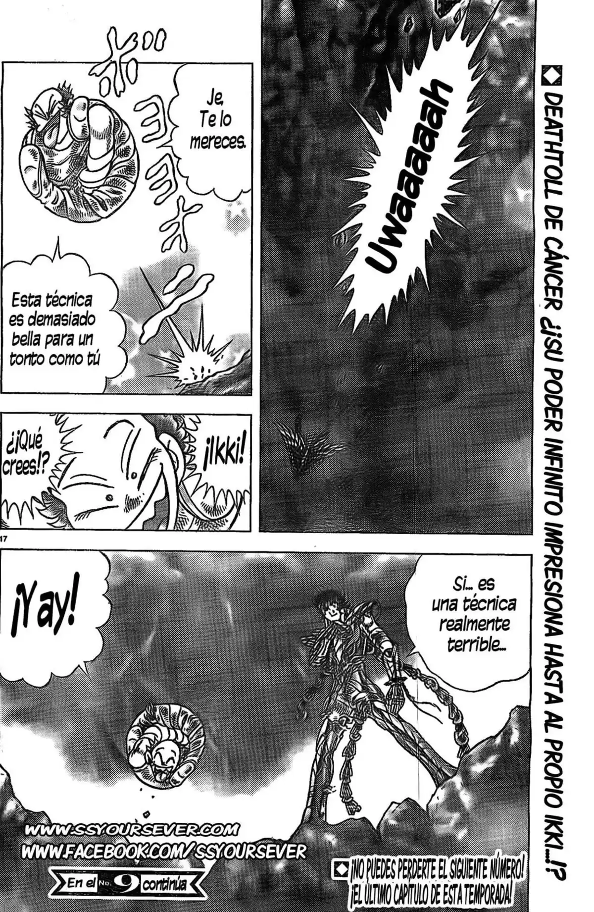 Saint Seiya: Next Dimension Capitulo 67: Bombardero de Durazno página 17