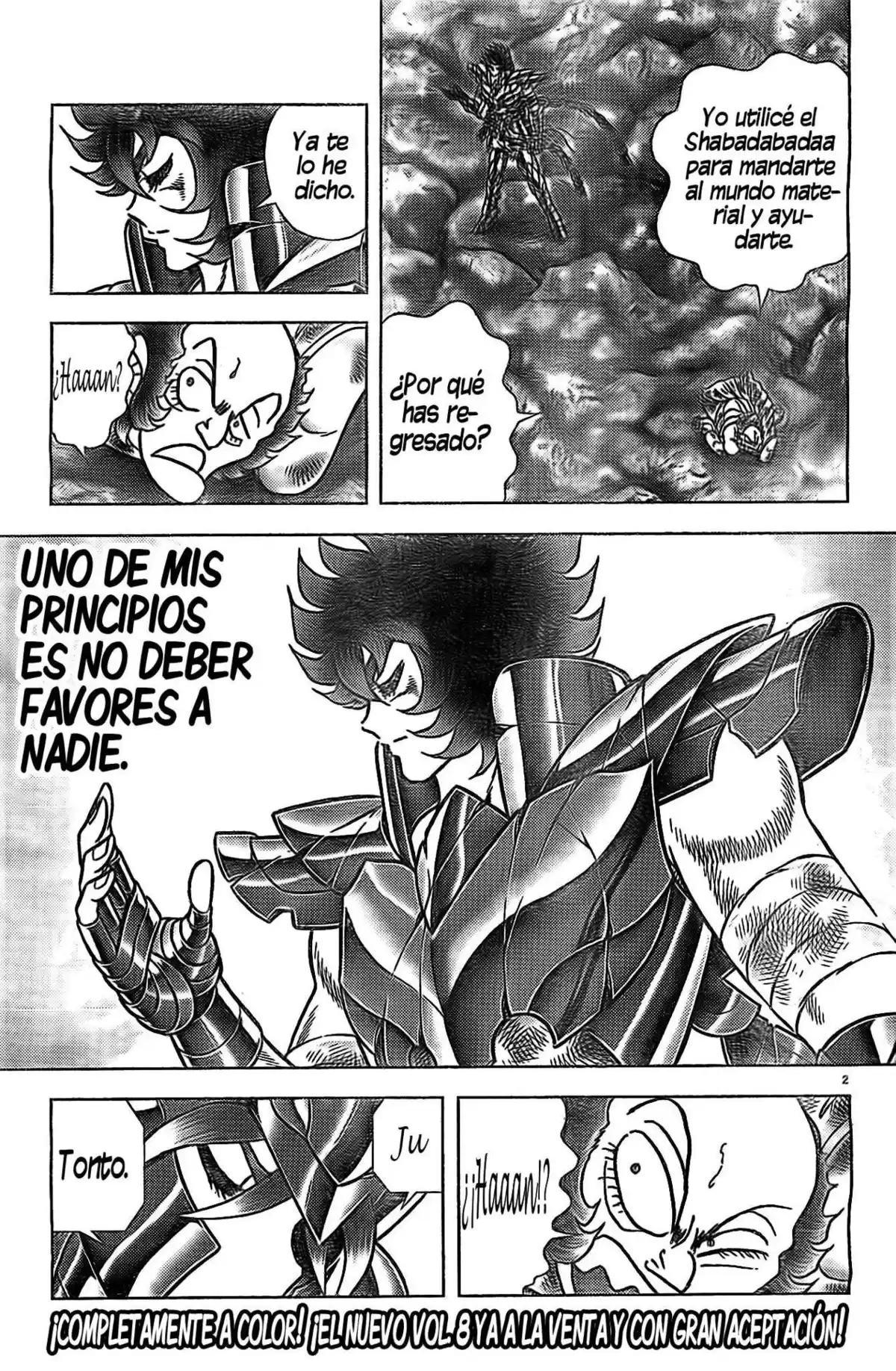 Saint Seiya: Next Dimension Capitulo 67: Bombardero de Durazno página 2