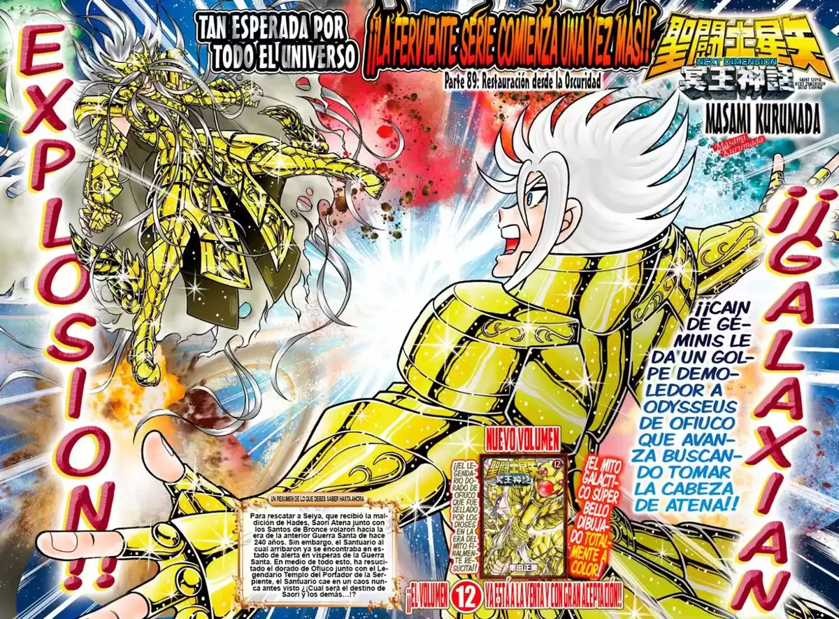 Saint Seiya: Next Dimension Capitulo 89: Restauración desde la Oscuridad página 3