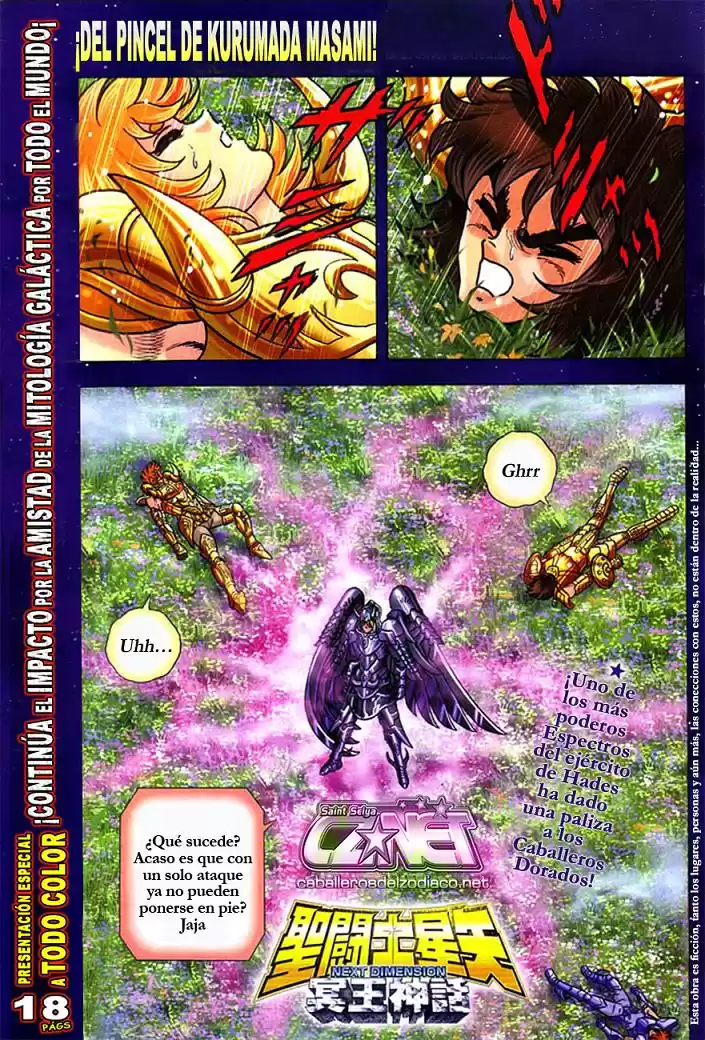 Saint Seiya: Next Dimension Capitulo 10: Suikyō página 1