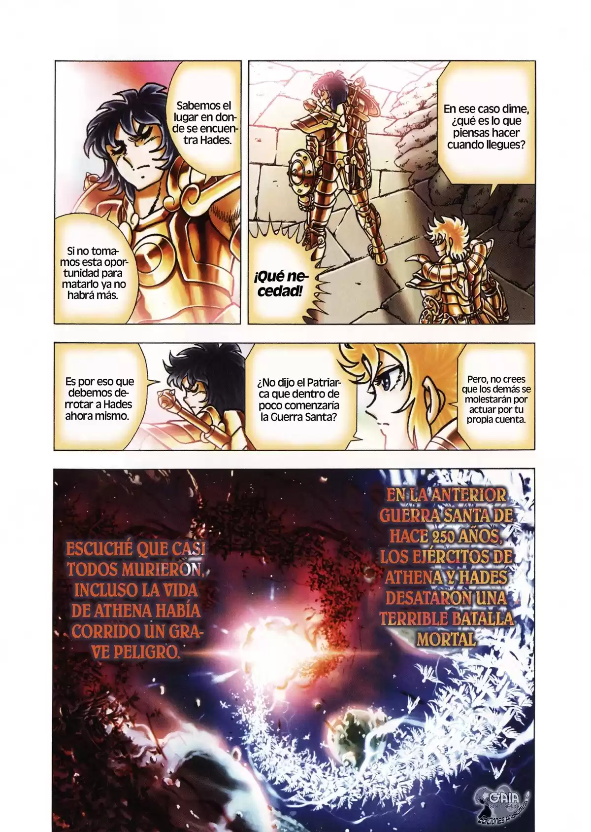 Saint Seiya: Next Dimension Capitulo 2: Alone página 3