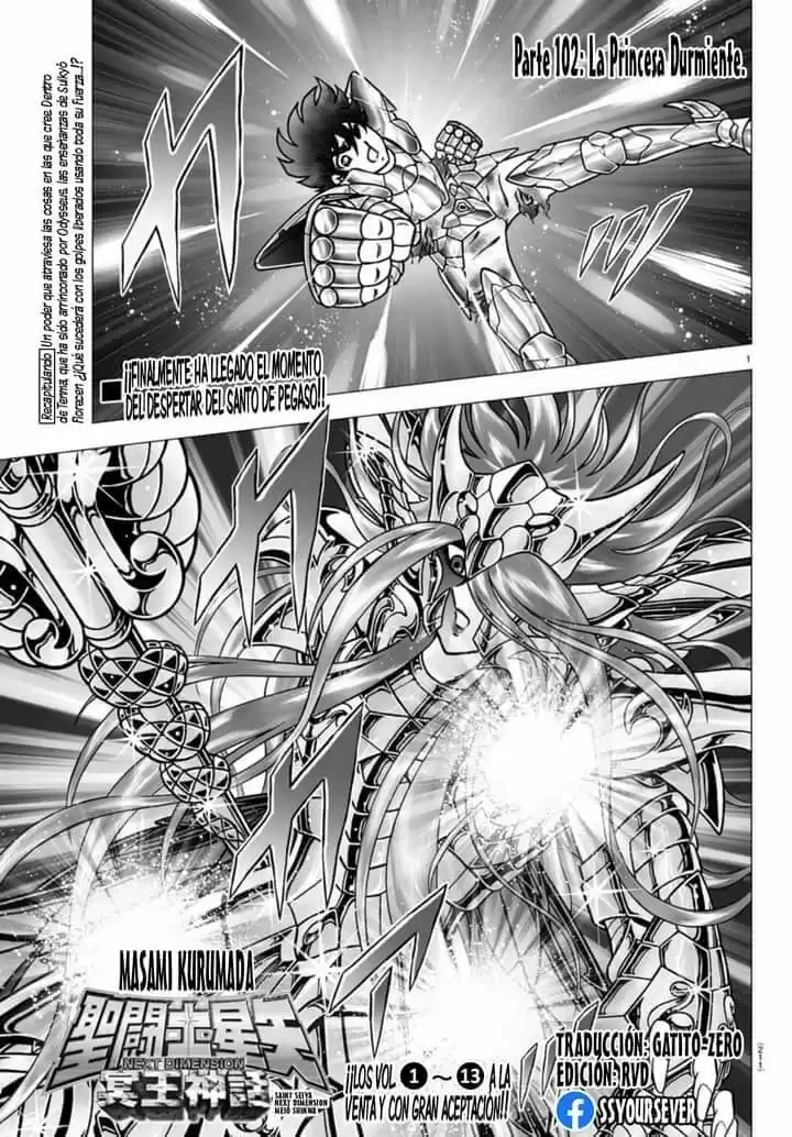 Saint Seiya: Next Dimension Capitulo 102.5: La doncella durmiente (Corregido HD) página 1