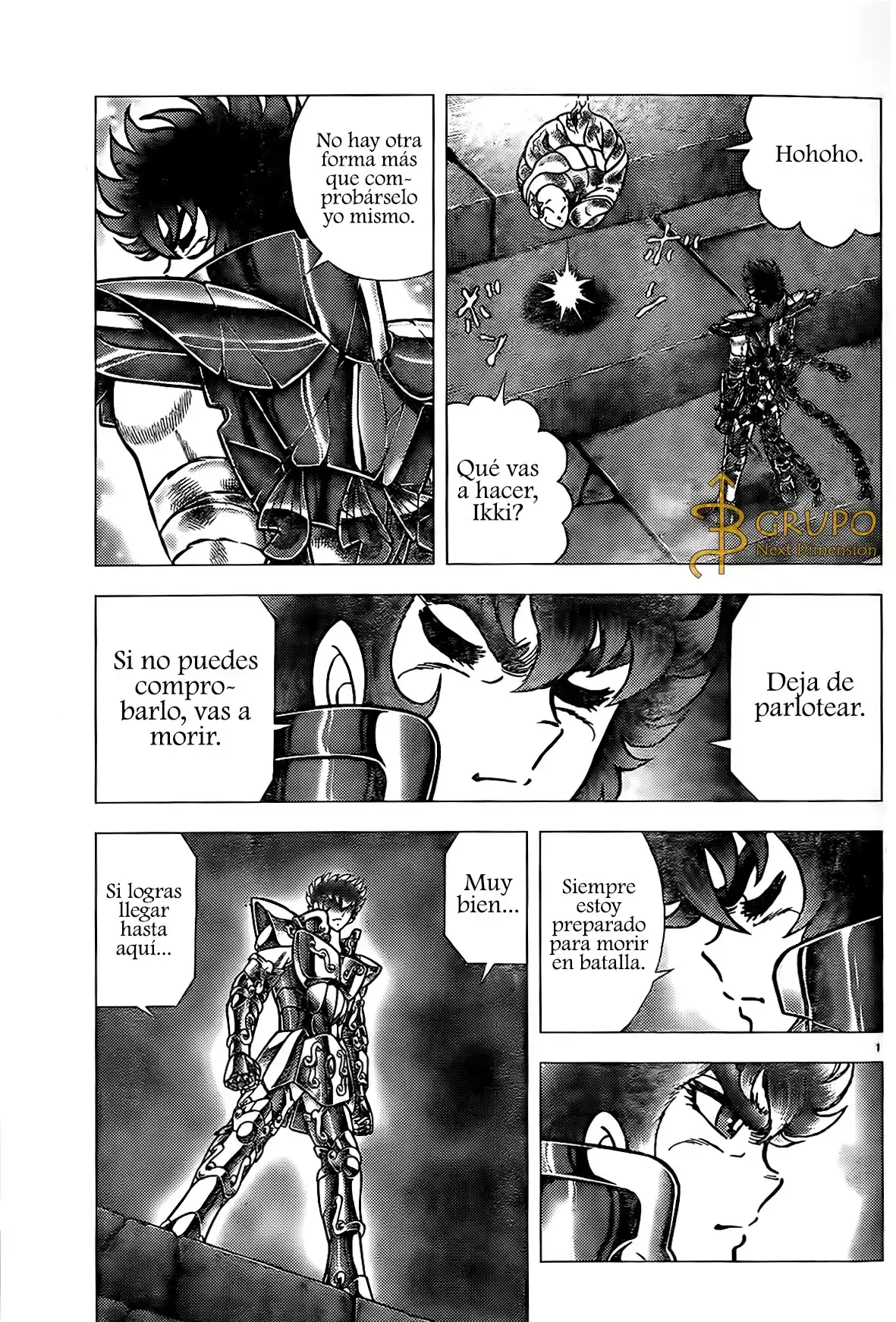 Saint Seiya: Next Dimension Capitulo 69: La Prueba de Leo página 3