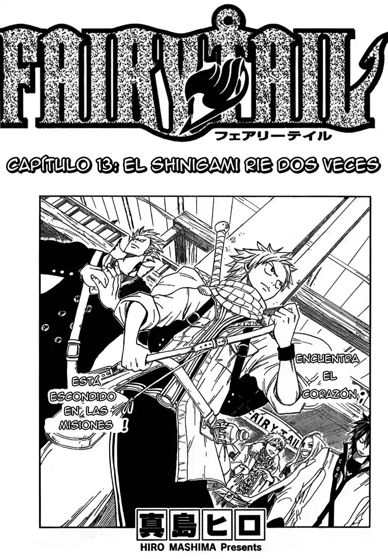 Fairy Tail Capitulo 13 página 1