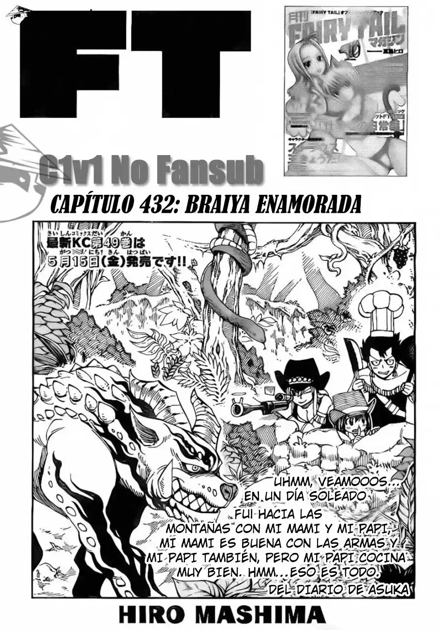 Fairy Tail Capitulo 432: Braiya Enamorada página 2