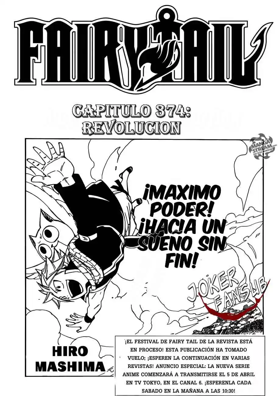 Fairy Tail Capitulo 374 página 2