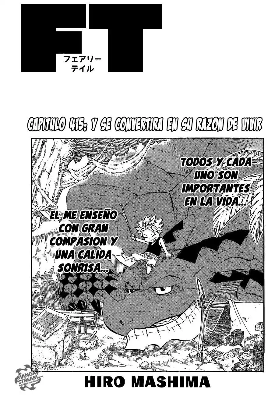 Fairy Tail Capitulo 415 página 2