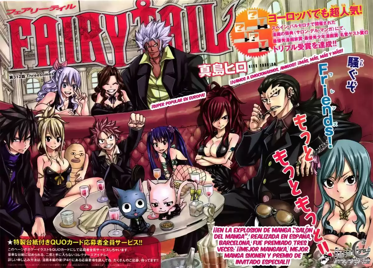 Fairy Tail Capitulo 312 página 2