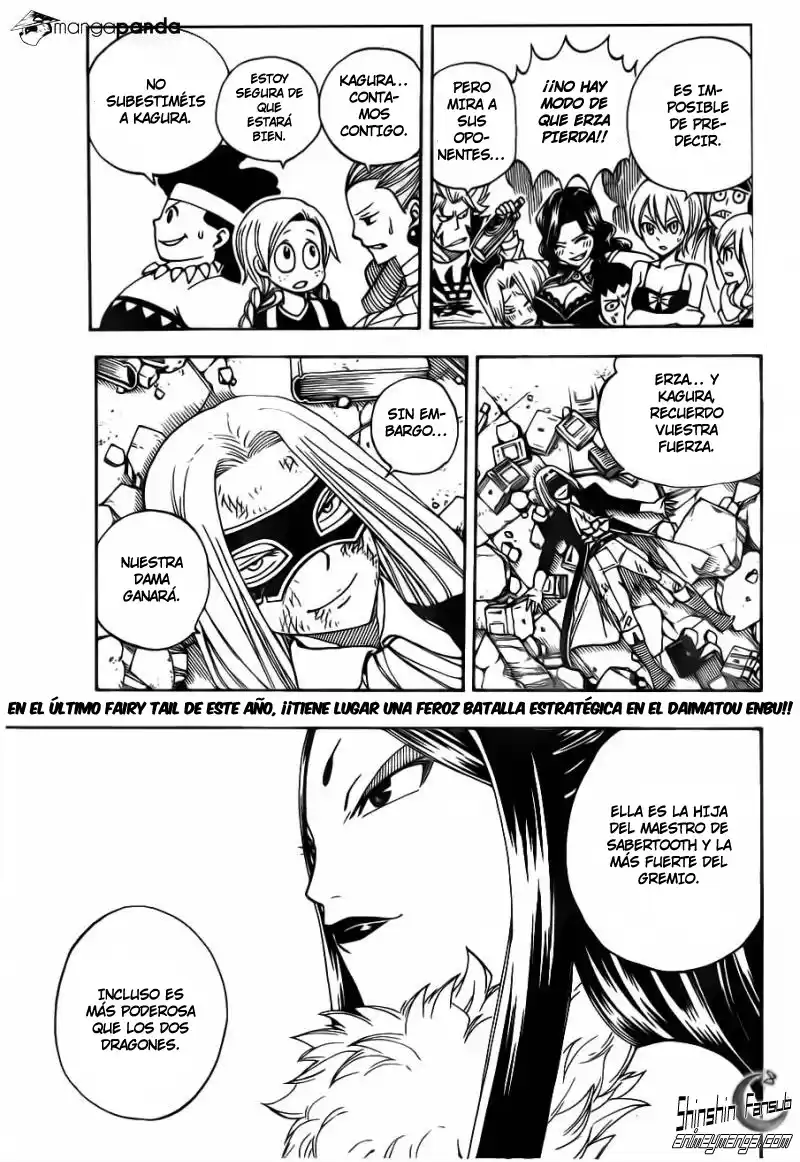 Fairy Tail Capitulo 312 página 3