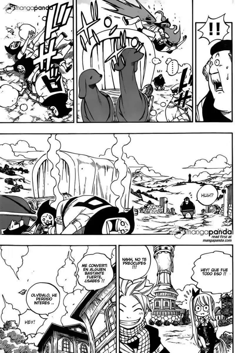 Fairy Tail Capitulo 420: Acción de gracias de Lamia Scale página 8