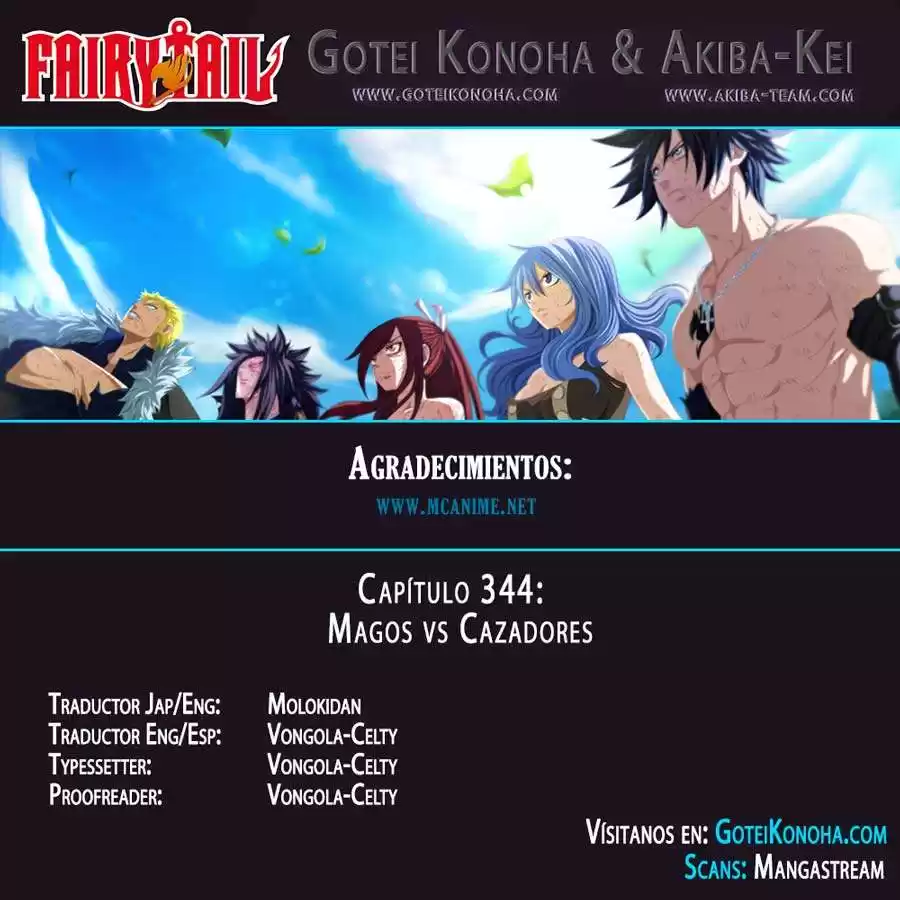 Fairy Tail Capitulo 344 página 1