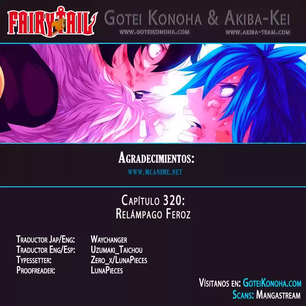 Fairy Tail Capitulo 320 página 1