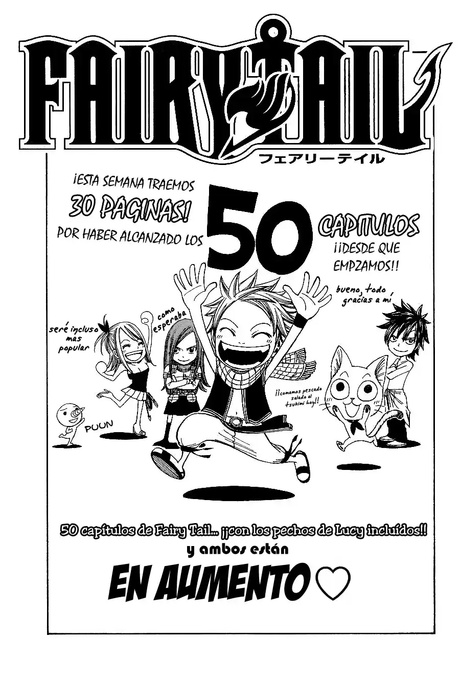 Fairy Tail Capitulo 50 página 1