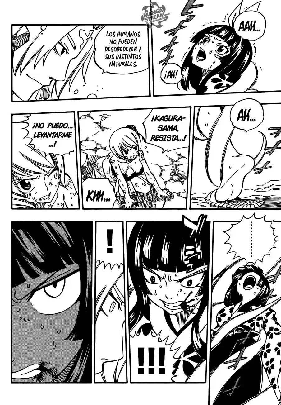 Fairy Tail Capitulo 509: Kagura vs Larcade página 11