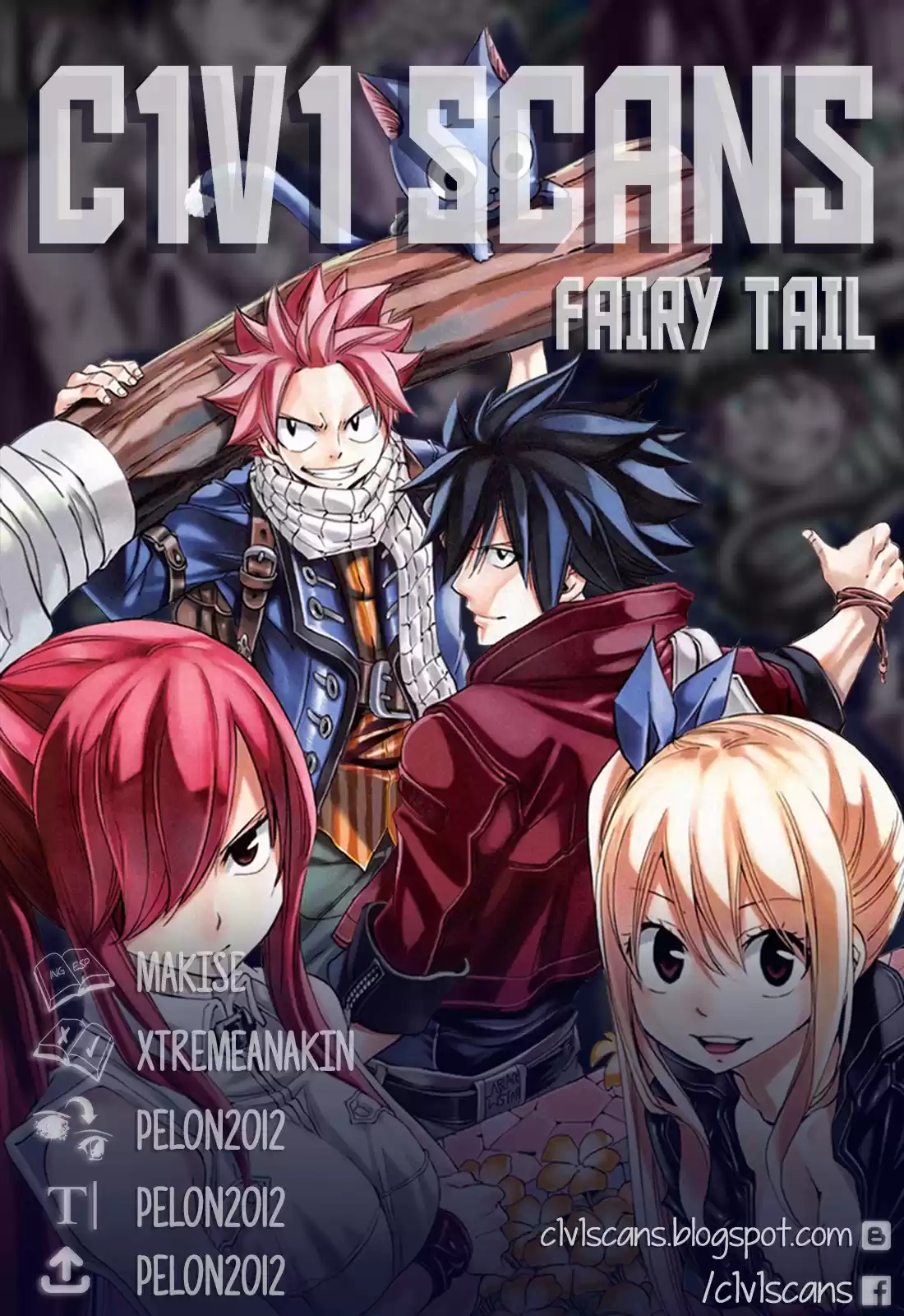 Fairy Tail Capitulo 473: Relámpago Rojo página 1