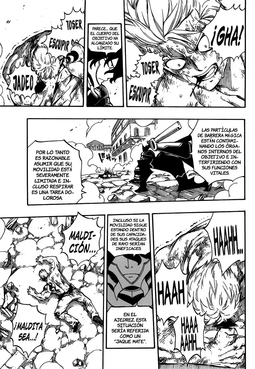 Fairy Tail Capitulo 473: Relámpago Rojo página 10